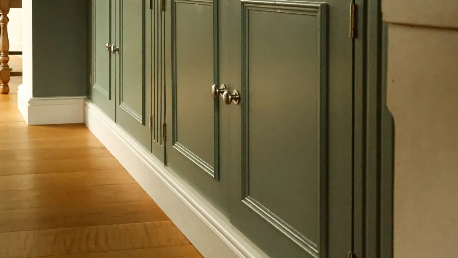 Cabinet and trim painting by C&C Home Solutions LLC in Jefferson County AL