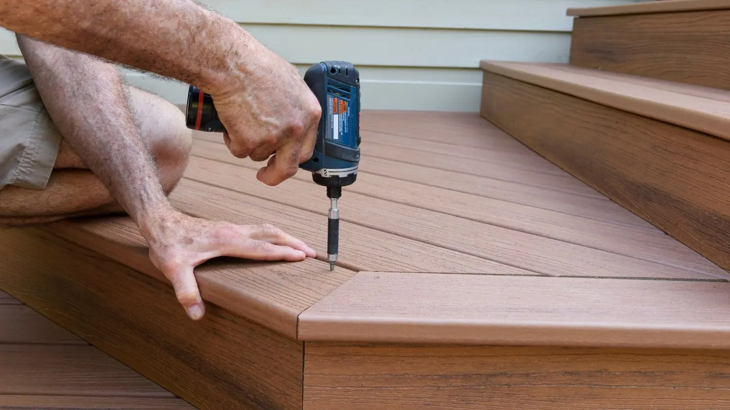 Deck stair repair by C&C Home Solutions LLC in Jefferson County AL