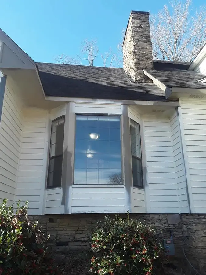 Real exterior window trim painting by C&C Home Solutions LLC in Jefferson County AL