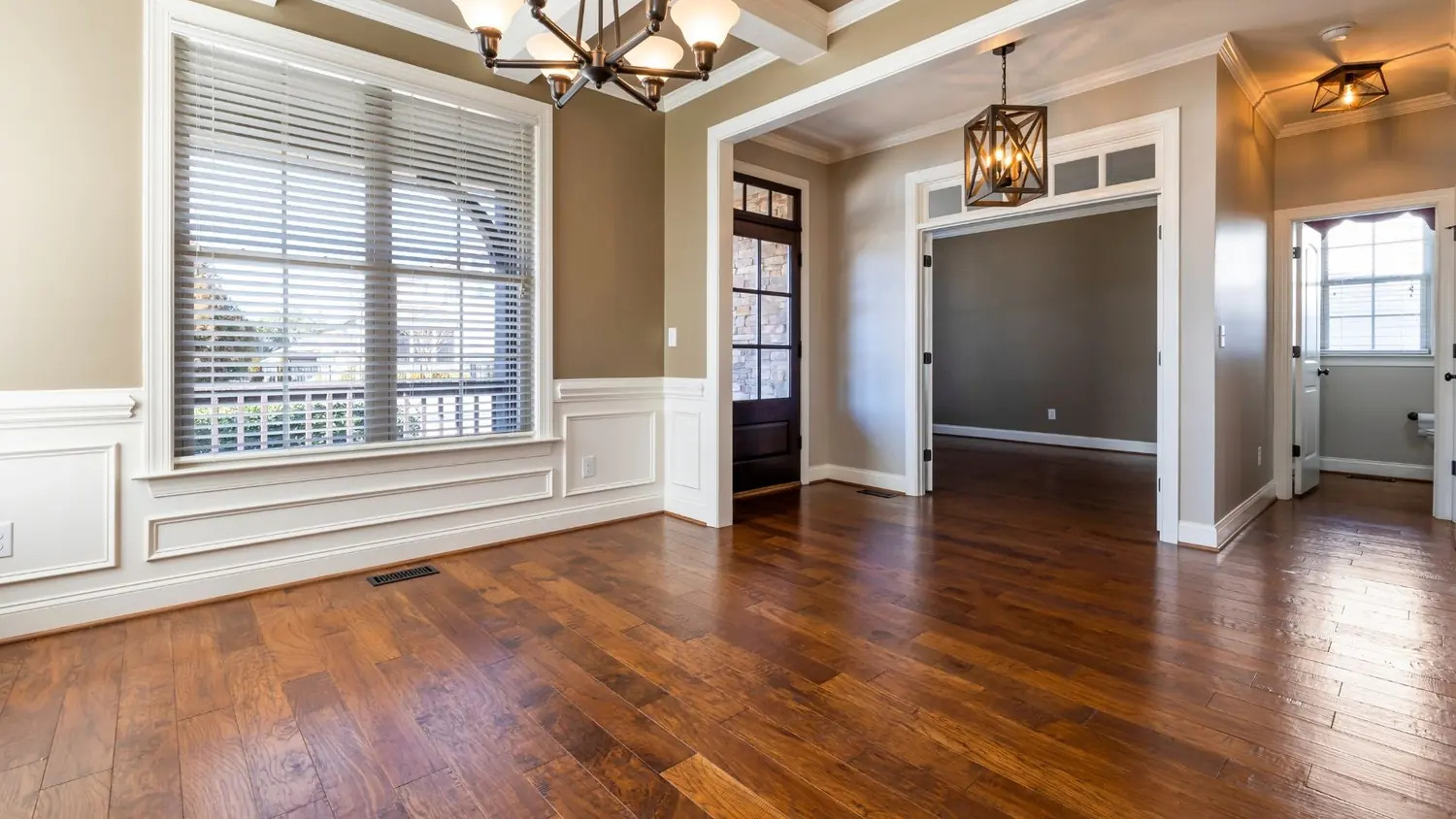 Trim painting dining room by C&C Home Solutions LLC in Jefferson County AL
